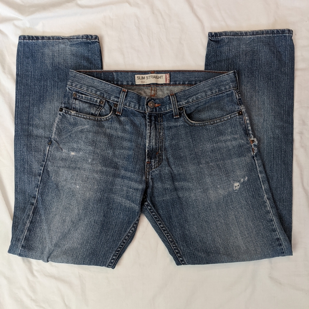 Men's Levi's 514 Blue Jeans